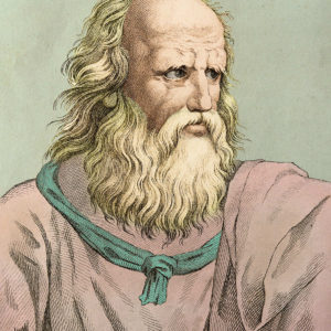 Plato - Greek philosopher, author of Republic; Myth of Er says our lives have a purpose